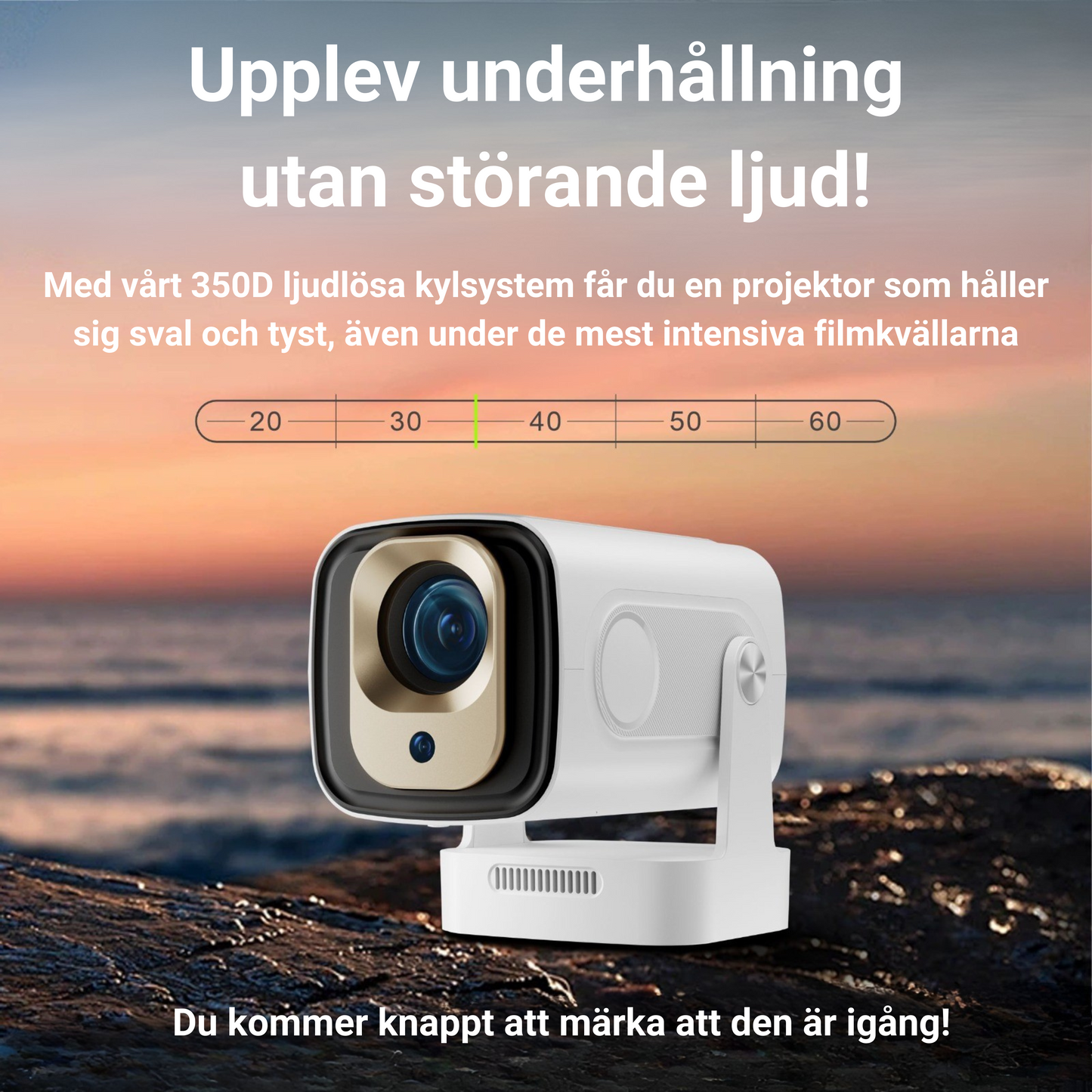 NovaStream - Miniprojektor med ultrakort projicerings avstånd