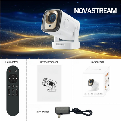 NovaStream - Miniprojektor med ultrakort projicerings avstånd