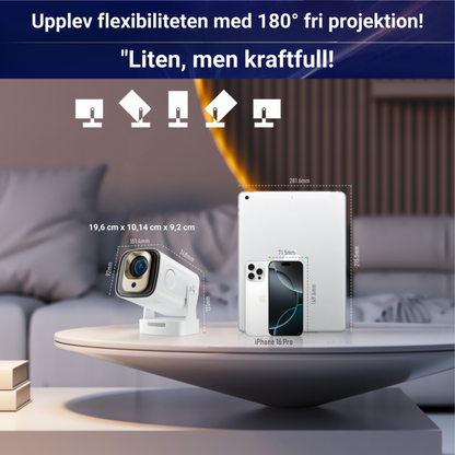 NovaStream - Miniprojektor med ultrakort projicerings avstånd