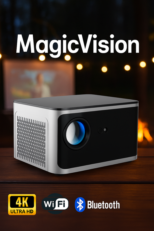 MagicVision - Kraftfull projektor med 580 ANSI-lumen & äkta biokänsla