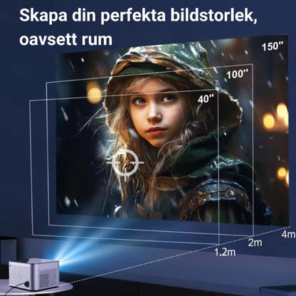 MagicVision - Kraftfull projektor med 580 ANSI-lumen & äkta biokänsla